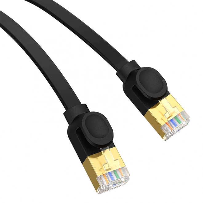 Baseus Cat 7 Ethernet kábel 0,5 m čierny