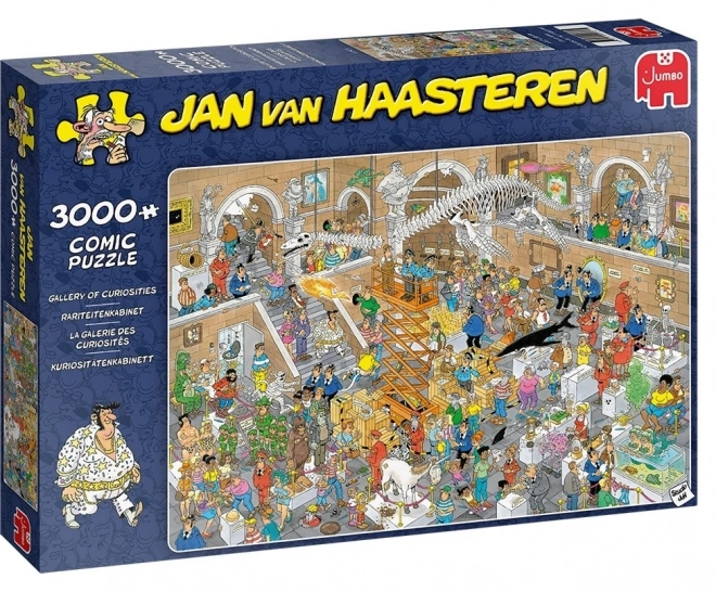 Puzzle Jan van Haasteren galéria kuriozít 3000 dielikov