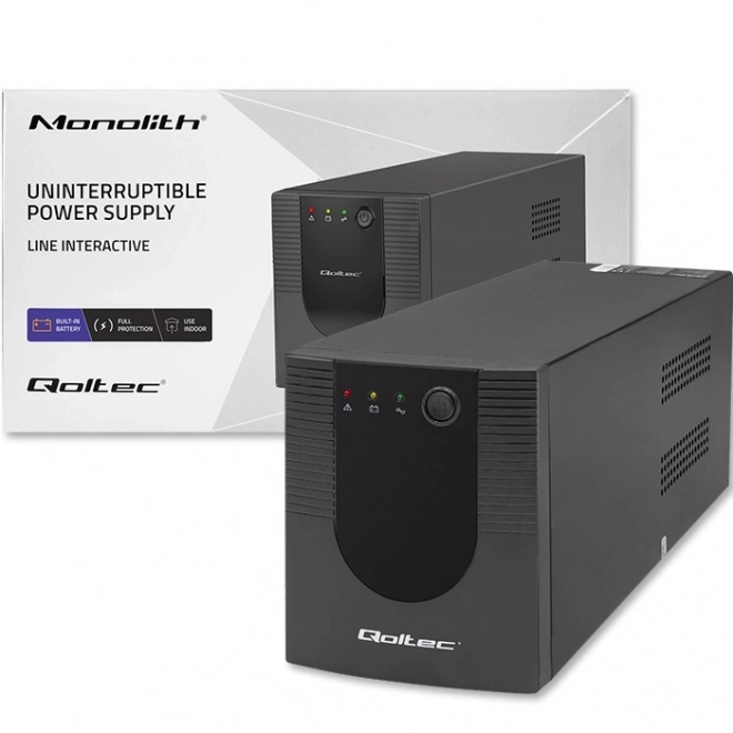 Záložný zdroj UPS Qoltec 2000VA 1200W