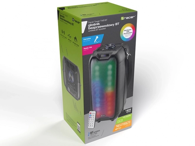 Tracer Tower LED Bluetooth reproduktor