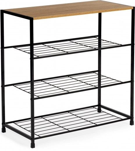 Tri kovové rošty až pre 12 párov topánok