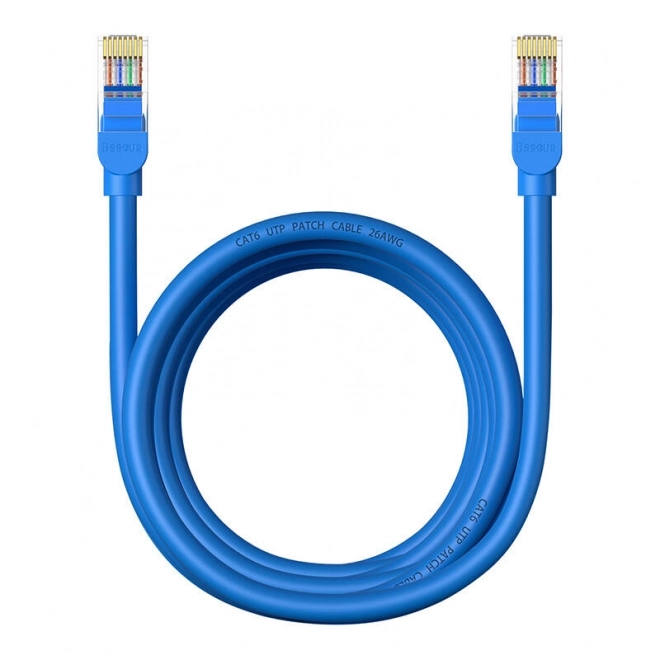 Kulatý kábel Baseus Ethernet RJ45 Cat.6, 3 m