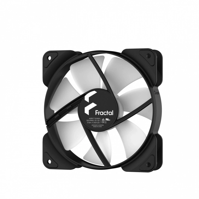 Ventilátor Fractal Design Aspect 12 RGB čierny rám 120 mm