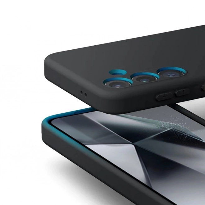 Kryt na mobil Samsung Galaxy S24+ v čiernej farbe