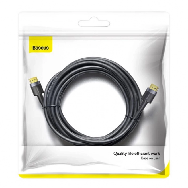 Baseus Cafule 4K HDMI Kábel 5m - Čierny