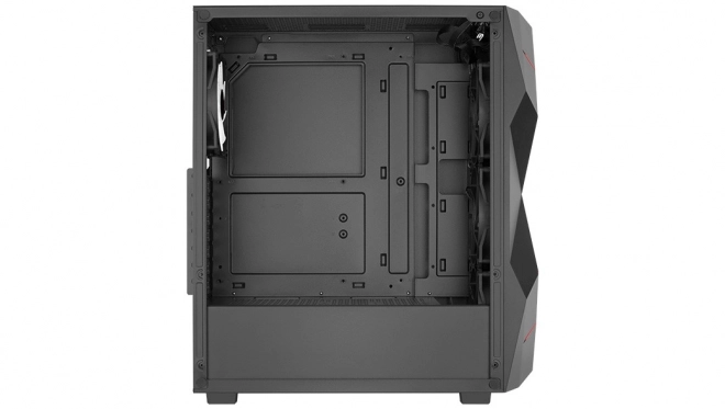 Obudova čierna mid tower RGB