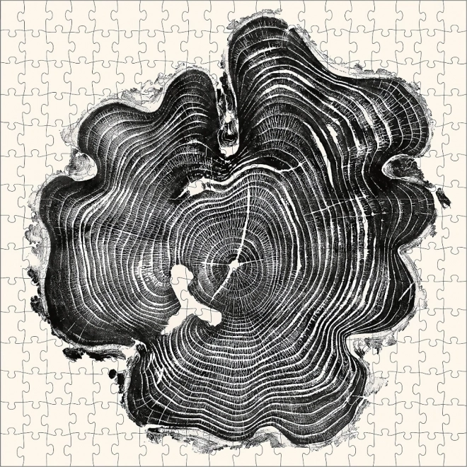 Chronicle Books Puzzle Drevený Rez: Tri Hádanky 3x300 Dielikov