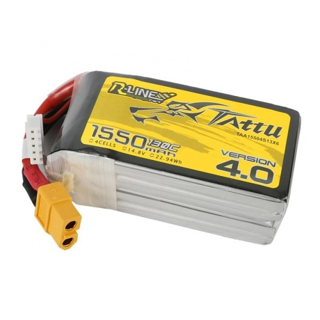 Akumulátor 1550mAh 14.8V 130C Tattu R-Line Gens Ace