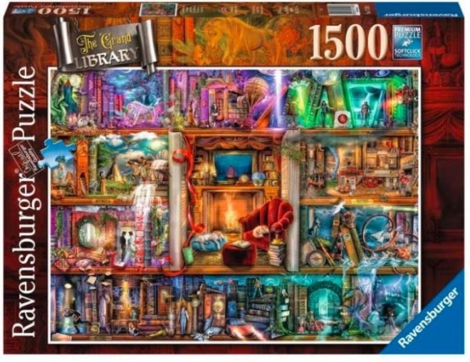 Puzzle Veľká knižnica 1500 dielikov