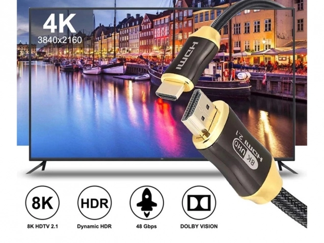 Kabel HDMI 2.1 Ultra High Speed 3m