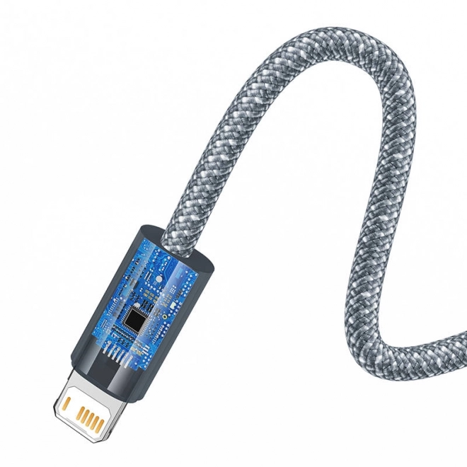 Kabel Baseus Dynamic Series USB na Lightning 2,4 A, 2 m Šedý