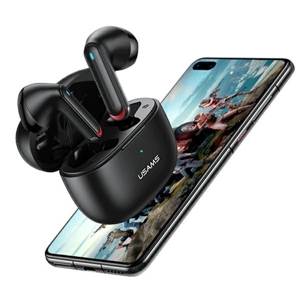 Bezdrôtové slúchadlá Bluetooth NX10 s duálnym mikrofónom čierne