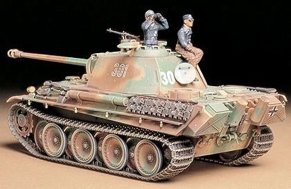 Plastový model Panther Ausf. G (neskorá verzia)