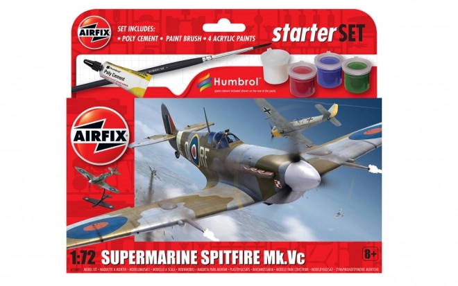 Model Spitfire MkVc pre začiatočníkov