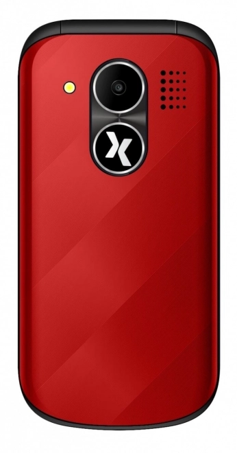 Červený dualSIM Telefón