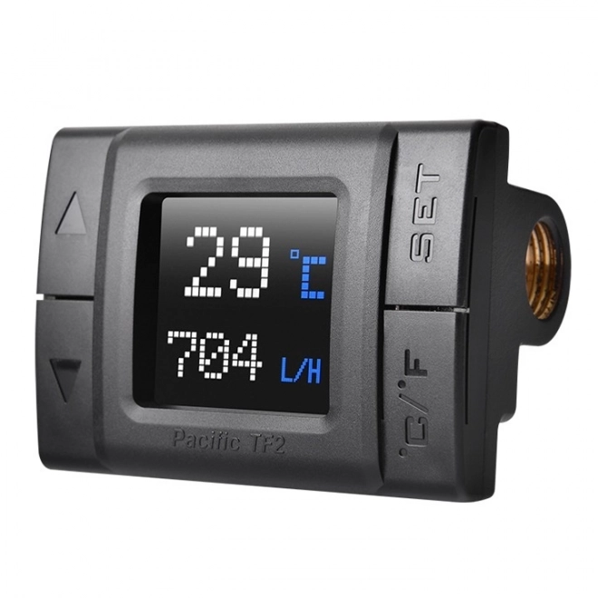 Vodné chladenie s LCD monitorom a RGB osvetlením