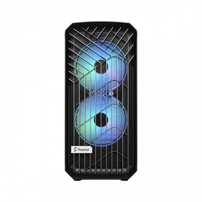 Čierna skriňa Torrent RGB Light Tint s 5 ventilátormi ATX