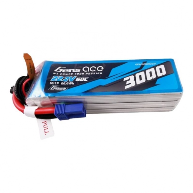 Lipo batéria Gens ace G-Tech 3000mAh 22,2V 60C s EC5 konektorom