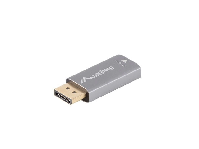Adaptér DisplayPort na HDMI 4K strieborný