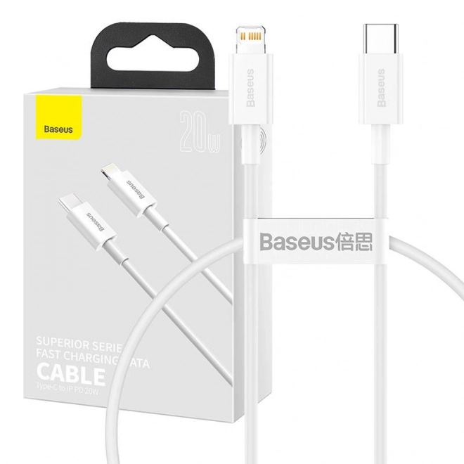 Kábel Baseus Superior Series USB-C na Lightning 20 W