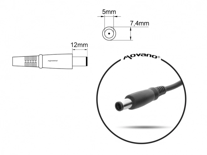 Nabíjačka 19V 4.74A pre HP a Compaq 90W