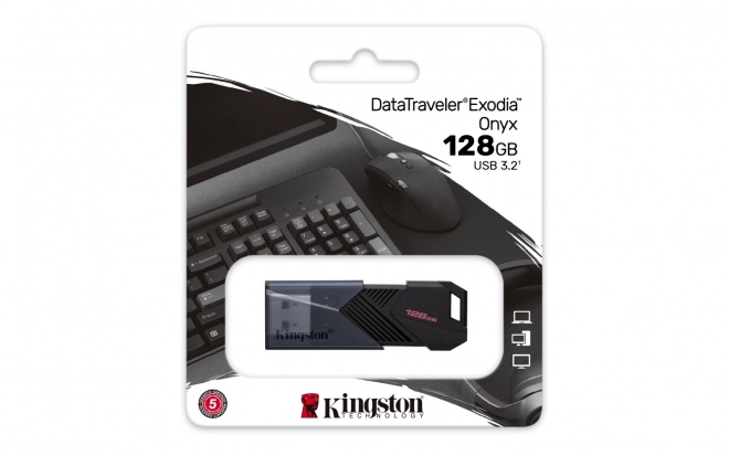 Usb kľúč Kingston DataTraveler Exodia Onyx 128GB