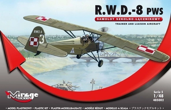 Model lietadla R.W.D. 8 PWS