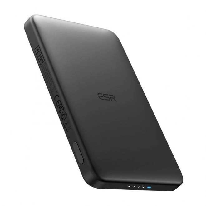 Magnetická powerbanka ESR Qi2 MagSlim 5000 mAh čierna