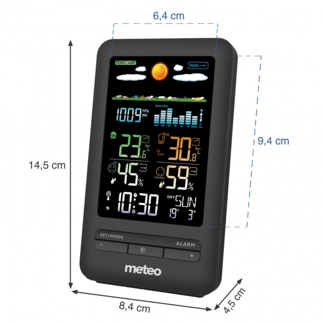 Meteostanica s bezdrôtovým senzorom