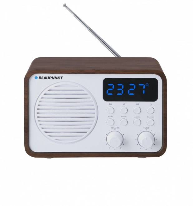 Prenosné FM rádio s Bluetooth a alarmom