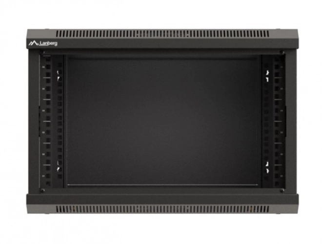 Nástenná racková skrinka Lanberg 19" 6U 540x350 mm sklenené dvere