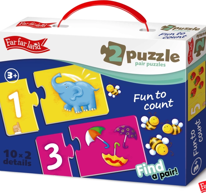 Puzzle pre párovanie Far Far Land