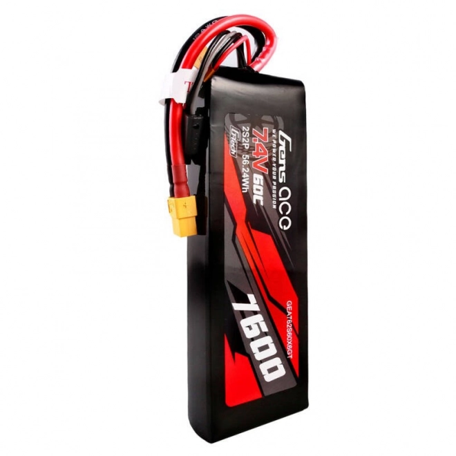 Gens Ace G-Tech 7600mAh 7.4V 60C 2S2P Lipo Batéria