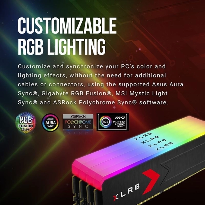 Herná pamäť PNY XLR8 DDR5 s RGB podsvietením