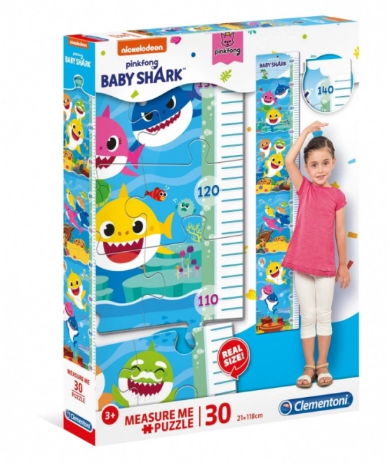 Clementoni puzzle meter Baby Shark 30 dielikov