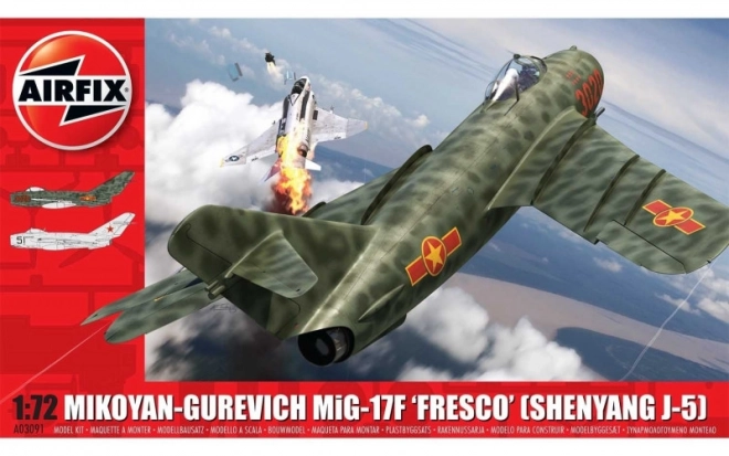 Model lietadla Mikojan-Gurevič MiG-17 Fresco