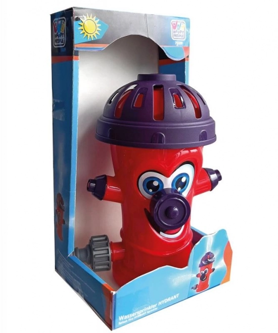 Vodný postrekovač Hydrant s priateľskou tvárou