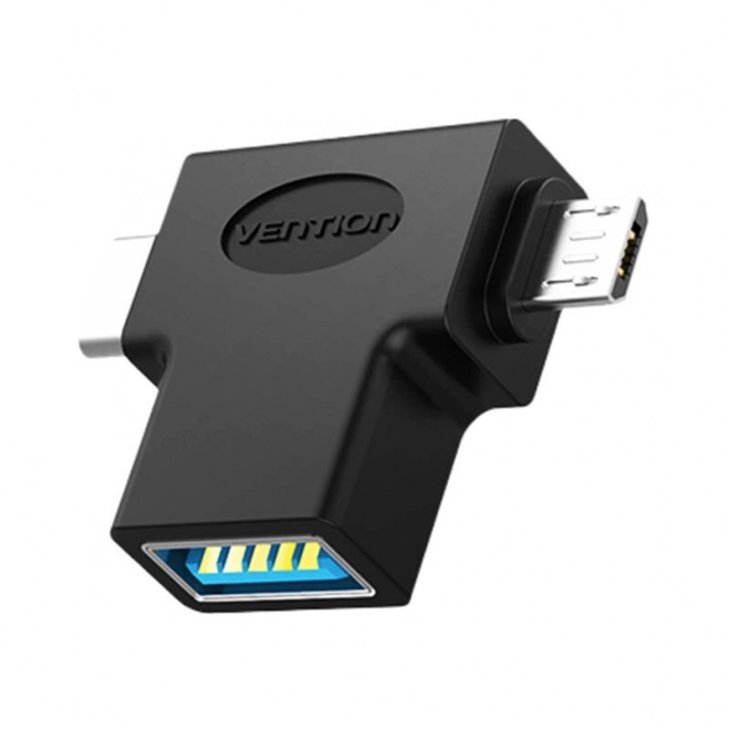 Adaptér USB 3.0 na USB-C a Micro USB Vention