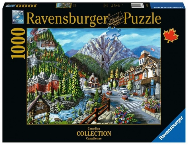 Puzzle Vitajte v Banffe 1000 dielikov