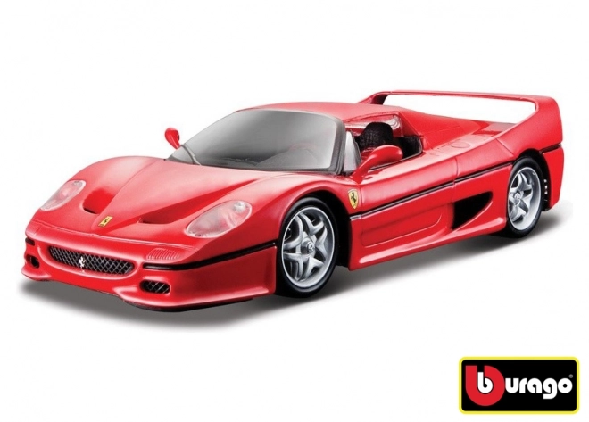 Kovový model Ferrari F50 červený 1:24