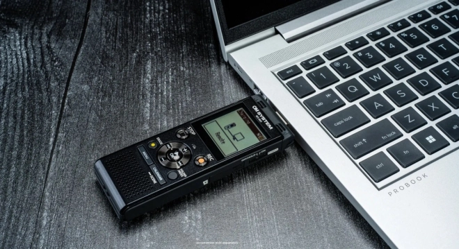 Stereo dyktafon OM System