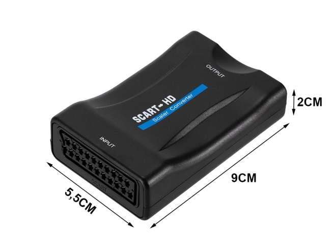 Adaptér SCART na HDMI Full HD