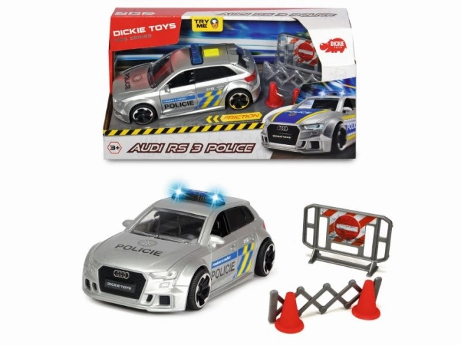 Policajné auto Audi RS3