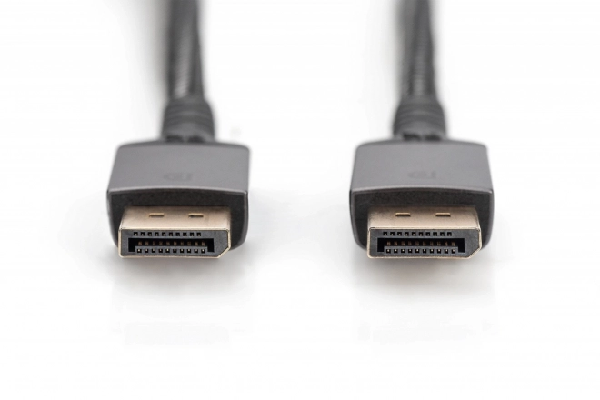 Prémiový prepojovací kábel DisplayPort 8K 60Hz UHD 2m čierny