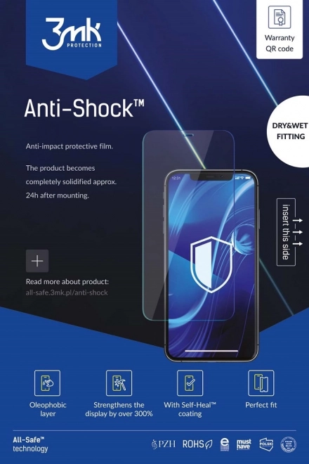 3MK Anti-shock ochranná fólia pre inteligentné telefóny