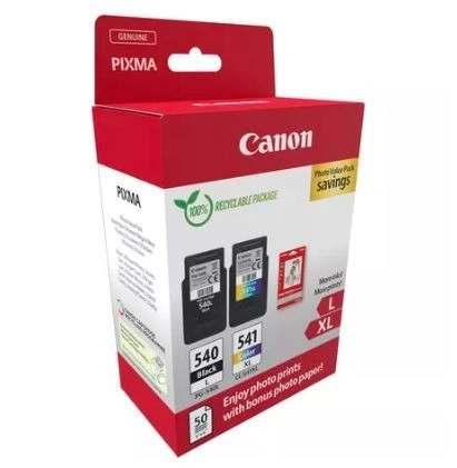 Sada atramentov PG-540L/CL-541XL Canon s papierom Glossy Photo