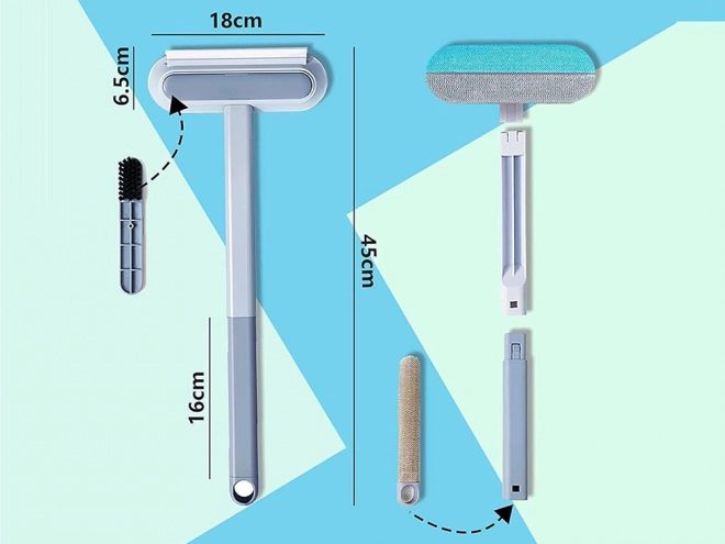 Multifunkčná kefa na čistenie oblečenia a okien
