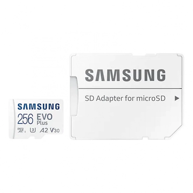 Pamäťová karta Samsung Evo Plus microSD 256GB s adaptérom