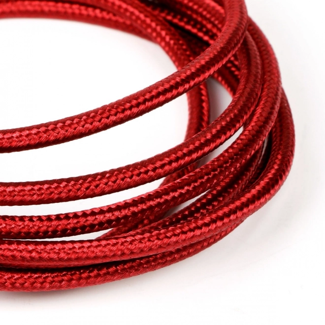 Kábel USB-USB C 1,5m rubínový šnúrka