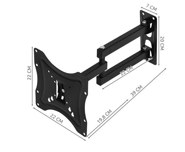 Nastaviteľný držiak na TV LCD 14-55''